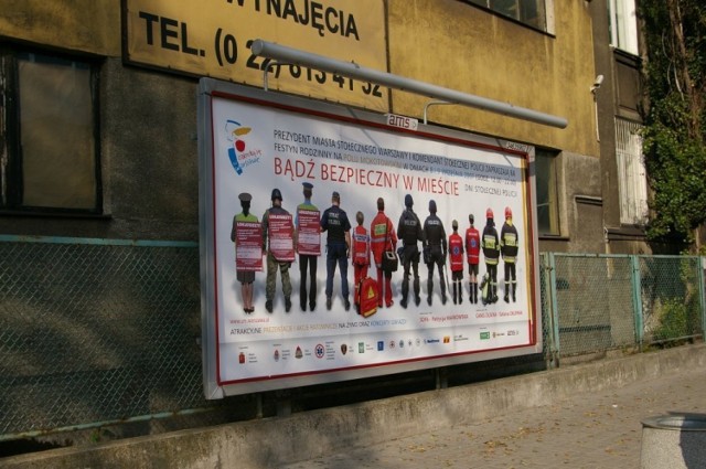 Plakat promujący festyn