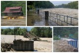 Wielka woda na Sądecczyźnie. Mieszkańcy walczyli z powodzią w 2010 roku, żywioł porwał most kolejowy, domy odcięte od świata. Zobacz zdjęcia