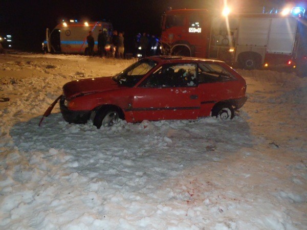 Opel Astra został powżanie uszkodzony