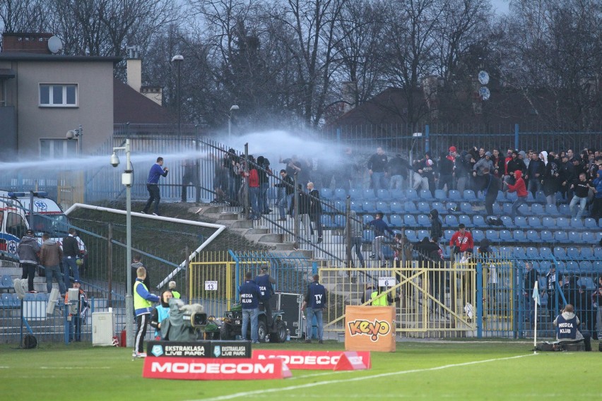 Chorzów. Mecz o mistrzostwo ekstraklasy Ruch Chorzów - Wisła...