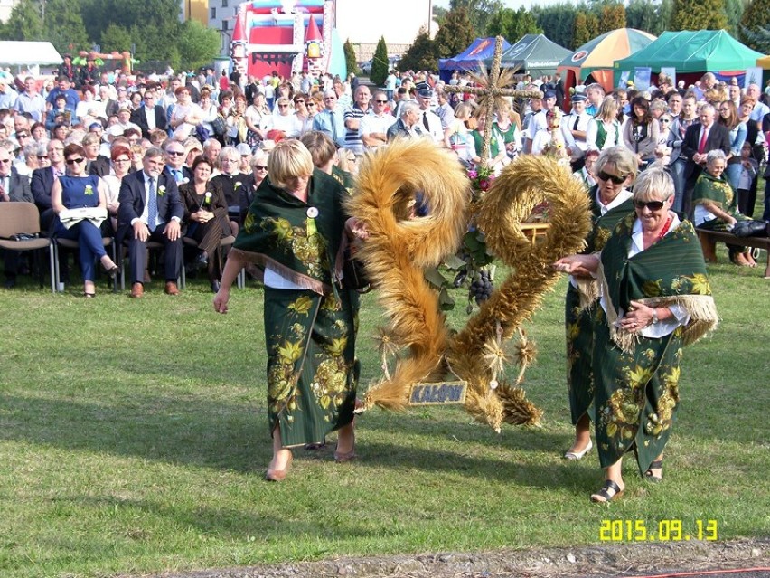 Dożynki powiatowe w Poddębicach 2015