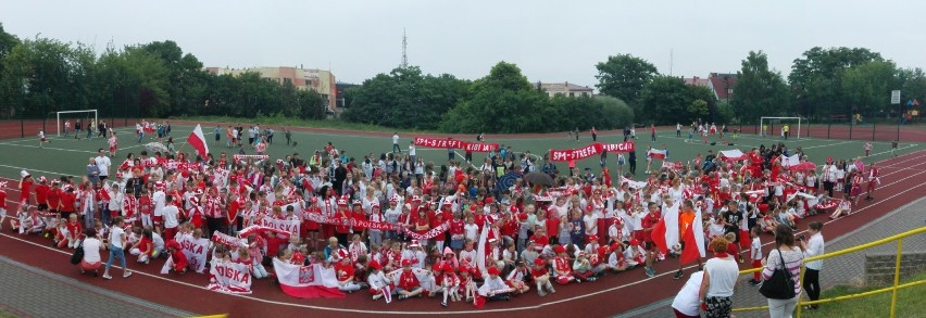 Euro 2016. Człuchów - strefa kibica w Szkole Podstawowej nr 1 i głośny doping [ZDJĘCIA, WIDEO]