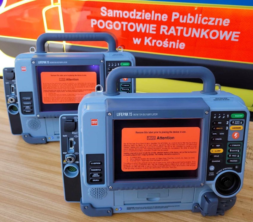 Samodzielne Publiczne Pogotowie Ratunkowe w Krośnie dostało sprzęt od WHO