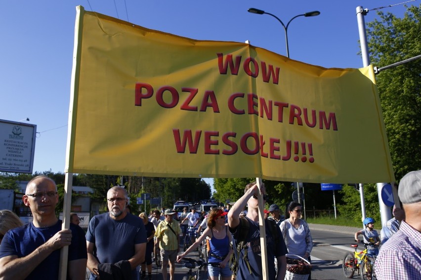 Wschodnia obwodnica Warszawy przetnie Wesołą. ''Mieszkańcy czują się oszukani"