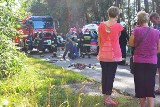 Dwoje młodych rowerzystów ciężko rannych w wypadku pod Bełchowem