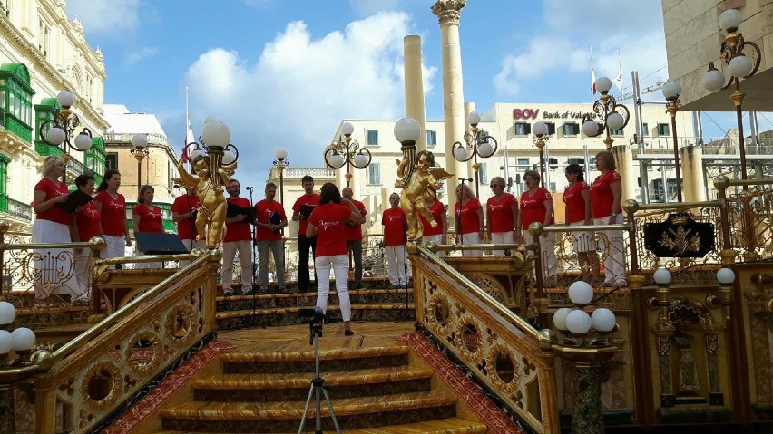Oleśnicki chór śpiewał na Malcie