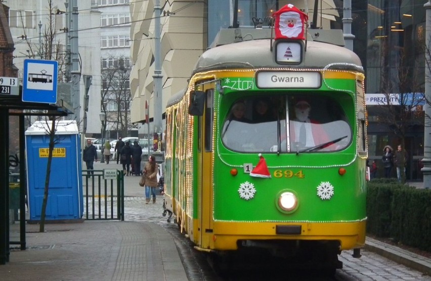 MPK Poznań - Świąteczna bimba na ulicach miasta