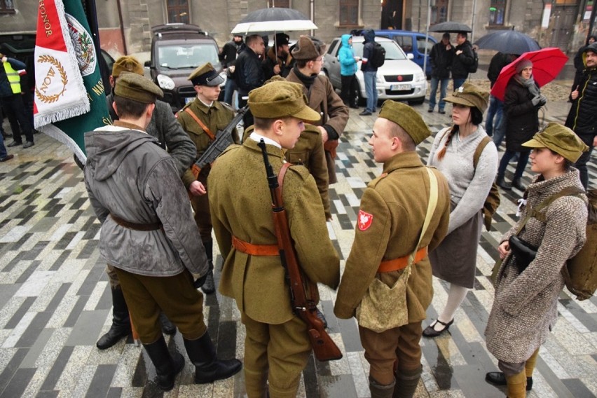 Marsz Pamięci Żołnierzy Wyklętych 2019 w Bielsku-Białej WIDEO, ZDJĘCIA