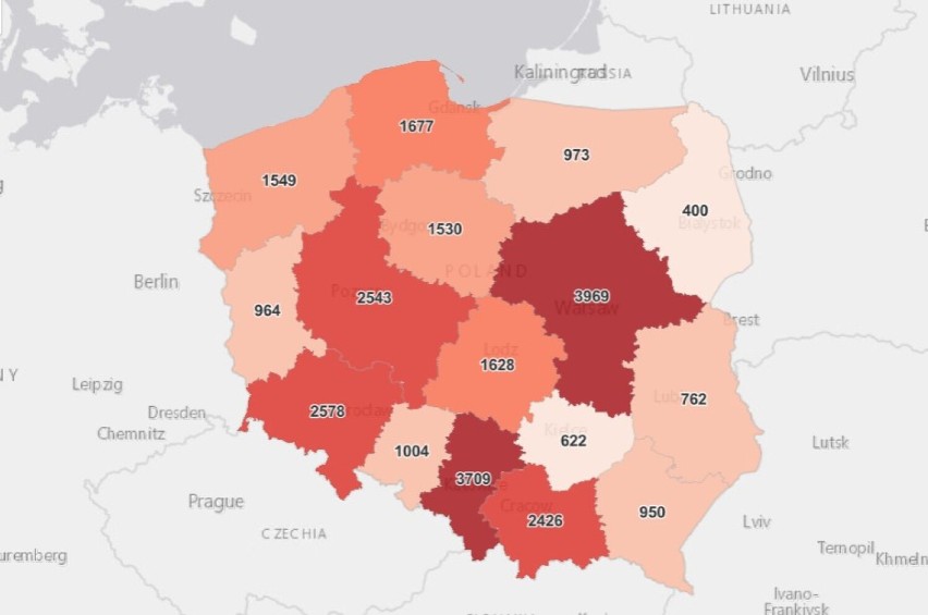 Koronawirus, raport 9 grudnia 2021. W Polsce ponad 27 tys. zakażeń SARS CoV-2. Szok. W zachodniej Małopolsce prawie pięćset i 12 ofiar