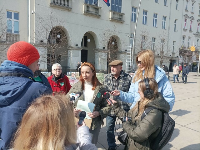 Konferencja koalicja na rzecz zielonego Śląska odbyła się 20 marca około godziny 11.00.