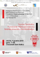 Zaproszenie na Tryptyk Teatralny Powstanie Wielkopolskie