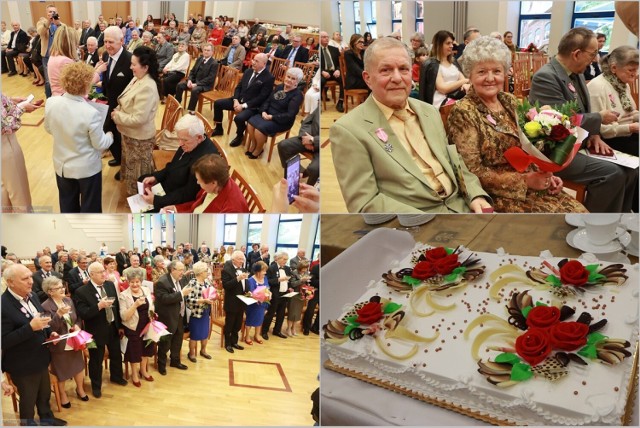 Tak było we wtorek na uroczystości jubileuszy małżeńskich w Urzędzie Stanu Cywilnego we Włocławku, 18 kwietnia 2023 roku.