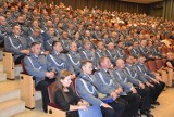 Święto policji 2019 w Kaliszu. Msza w katedrze i uroczysta gala z awansami i odznaczeniami ZDJĘCIA