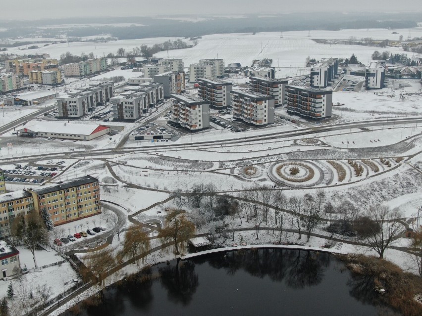 Tak zimą 2023 roku wygląda Świecie z lotu ptaka