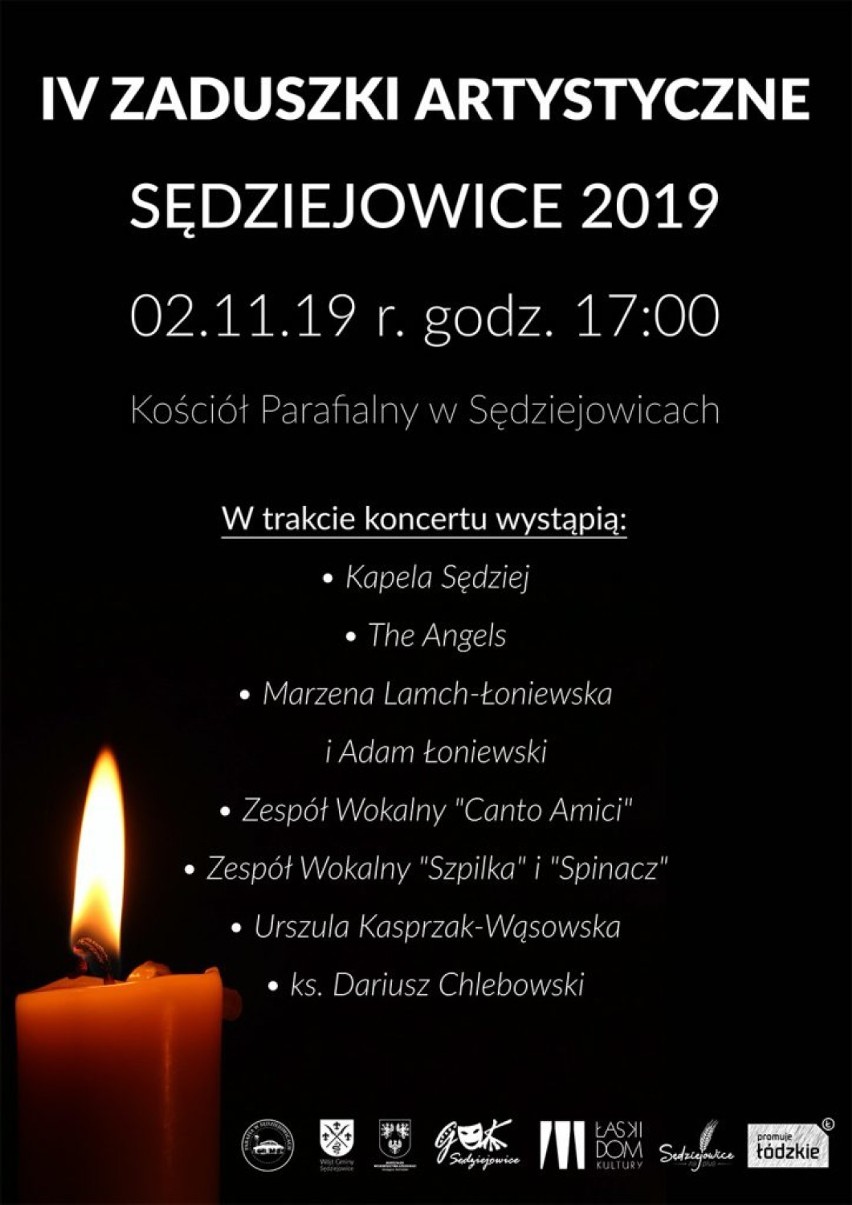 To będą czwarte Zaduszki Artystyczne w Sędziejowicach