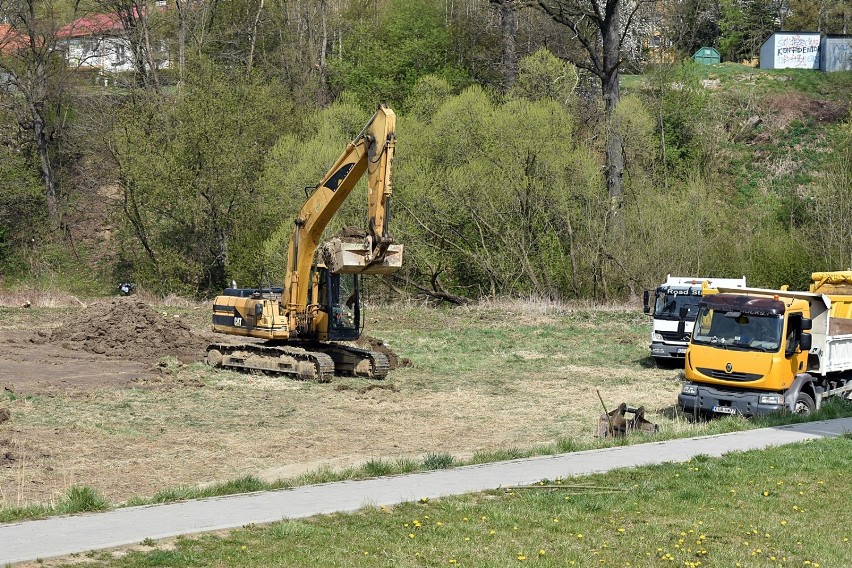 Z poślizgiem ale w końcu powstaje w Gorlicach miasteczko rowerowe