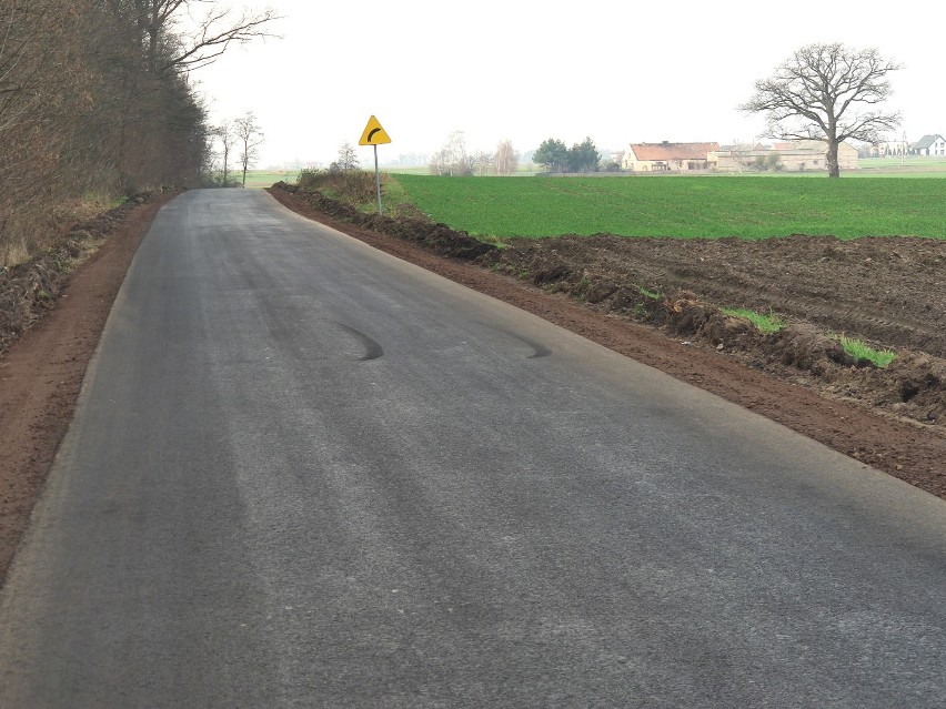 Zakończył się remont odcinka drogi powiatowej Korzkwy - Mamoty