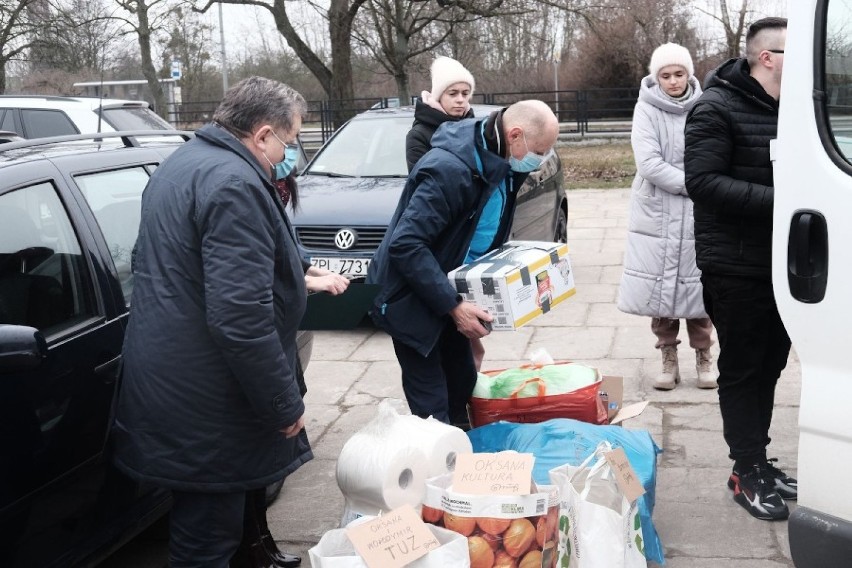 Dary z Polic pojechały do Nowego Rozdołu na Ukrainie