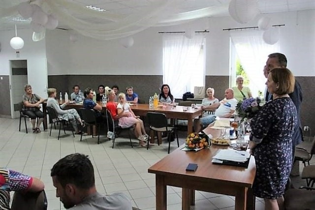 W świetlicy wiejskiej w Białkowie zorganizowano zebranie wiejskie, którego głównym punktem był wybór nowego sołtysa