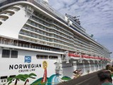 Norwegian Getaway wpłynął do portu [ZDJĘCIA, WIDEO]