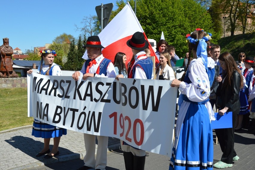 Dzisiaj w Bytowie odbył się Marsz Kaszubów na Bytów.