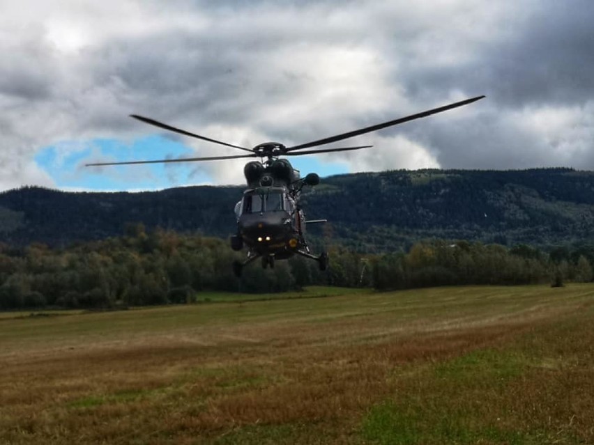 Siły zbrojne w akcji. Działania poszukiwawczo-ratownicza po zdarzeniu lotniczym