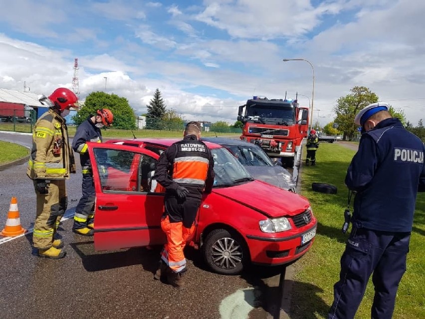 Tczew: wypadek samochodowy na ul. Rokickiej [13.05.2020]