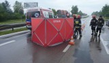 Wypadek w Kończewicach. Nie żyje 64-letni mieszkaniec Chełmży