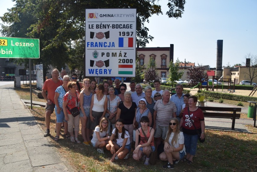 Grupa Francuzów z partnerskiego miasta odwiedziła gminę...