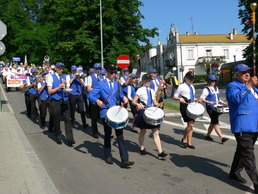 Marsz dla Życia i Rodziny przeszedł ulicami Sandomierza. Uczestnicy nieśli transparenty promujące wartości rodzinne  