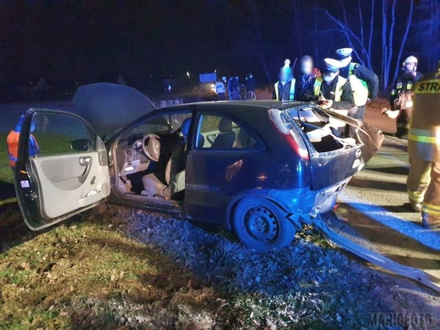 Wypadek na obwodnicy Osowca, na wysokości Kolanowic.