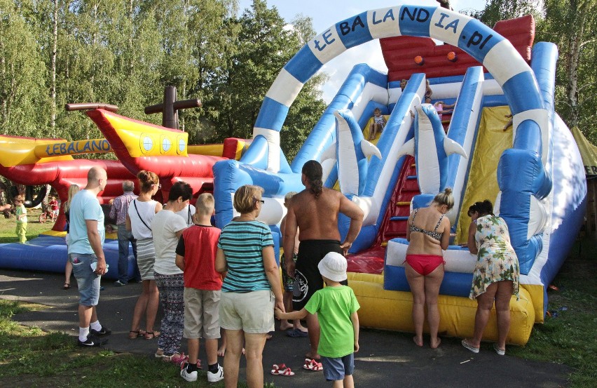 Zabawy dla dzieci, które prowadził klaun Koko, konkursy z...