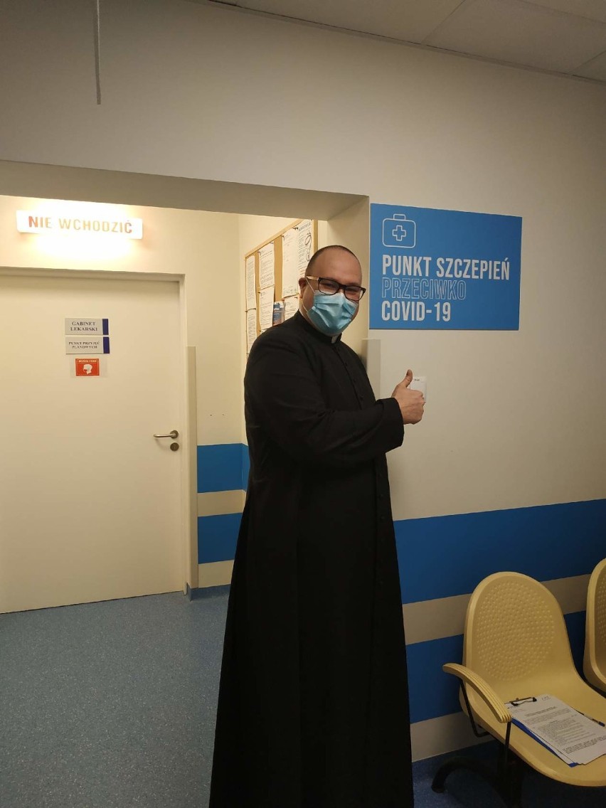 Szczepienia pracowników szpitala w Bochni przeciwko COVID-19
