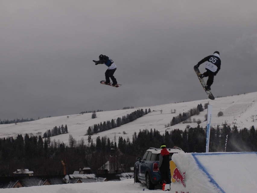 Białka Tatrzańska. Powietrzne piruety narciarzy i snowboardzistów [ZDJĘCIA]