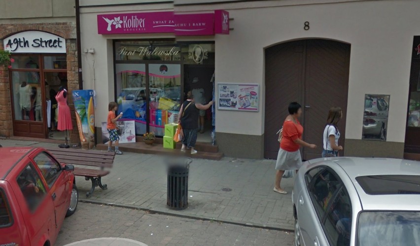 Mieszkańcy Olkusza na zakupach w kamerze Google Street View [ZDJĘCIA]