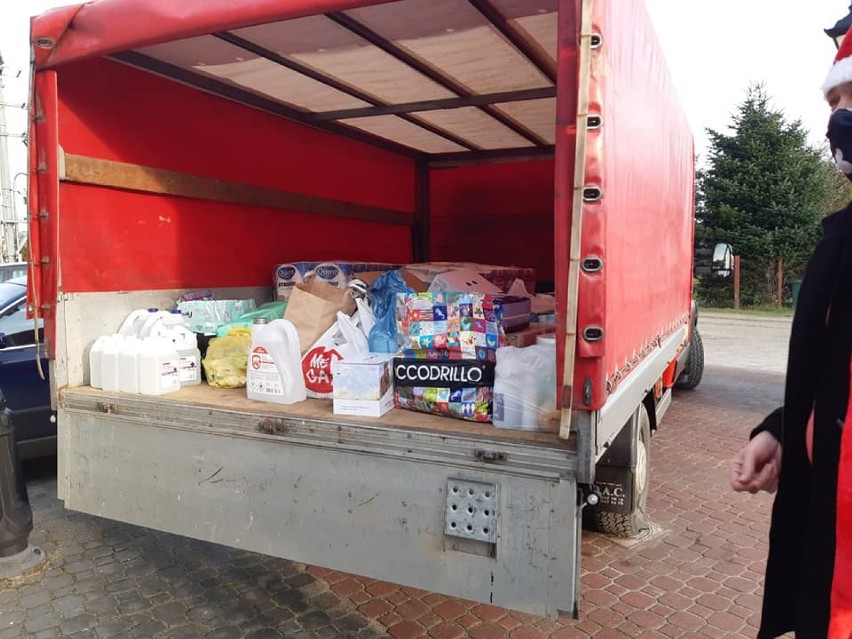 Akcja pomocy dla hospicjum w Darłowie. Sołtys z Noskowa zorganizował zbiórkę darów