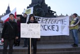 Studenci nie chcą płacić za studia [zobacz zdjęcia z protestu w Krakowie]