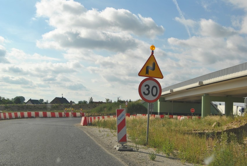 Kłopoty przy budowie S5 w gminie Stęszew. Roboty stanęły w Wielkiej Wsi  FOTO