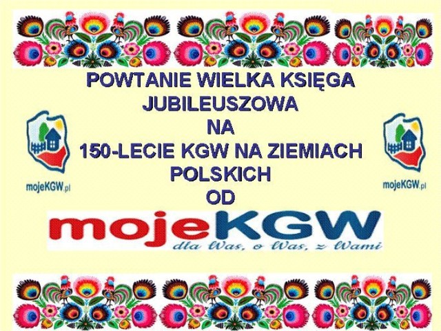 Powstanie Wielka Księga Jubileuszowa na 150-lecie Kół Gospodyń Wiejskich na ziemiach polskich