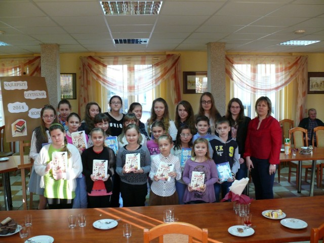 Gminna Biblioteka Publiczna w Kościelcu nagrodziła najlepszych czytelników