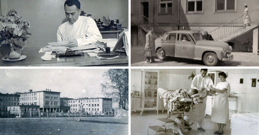 Szpital w Wieluniu dawniej i dziś. 30 lat temu nadano mu imię Zygmunta Patryna, długoletniego dyrektora lecznicy STARE ZDJĘCIA