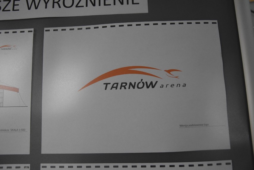 Tarnów. Rozstrzygnięto konkurs na logo hali Tarnów Arena. Wygrała... jaskółka  [ZDJĘCIA]