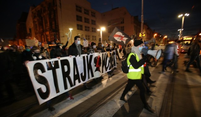 Strajk Kobiet we Wrocławiu.