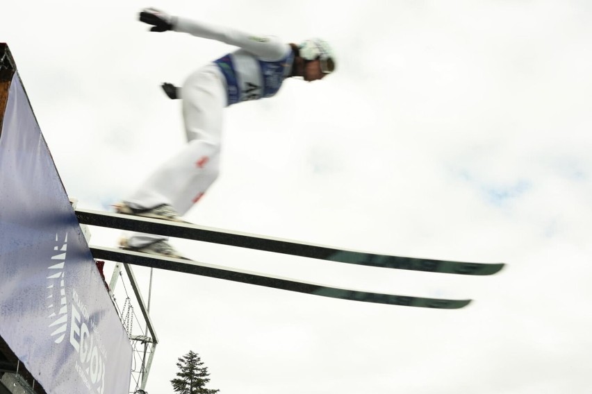Konkurs skoków narciarskich na normalnej skoczni na...