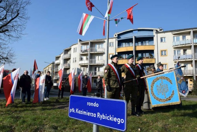 Już oficjalnie: rondo płk. Kazimierza Rybickiego