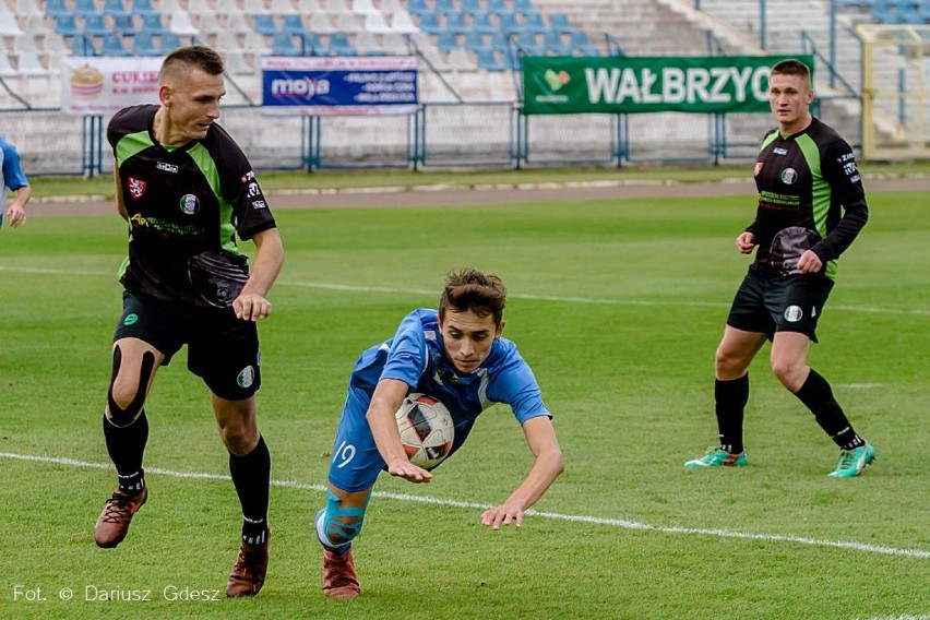 Zdjęcia z meczu piłki nożnej Górnik Wałbrzych – Nysa Kłodzko