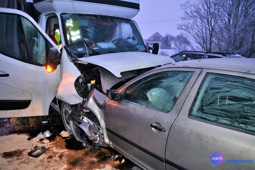 Poważny wypadek w gminie Lubień Kujawski