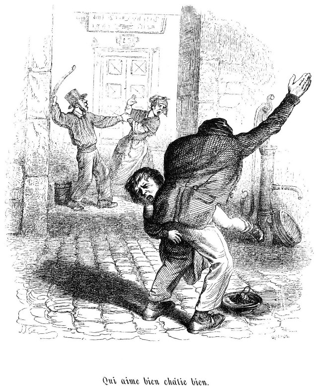 Ilustracja H. Fourniera z 1845 roku