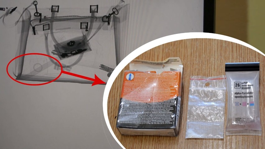 Narkotyki w pudełku po prezerwatywach

Funkcjonariusze...