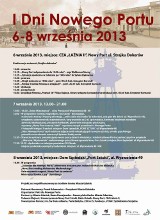 Dni Nowego Portu 2013 w Gdańsku potrwają od 6 do 8 września [PROGRAM]